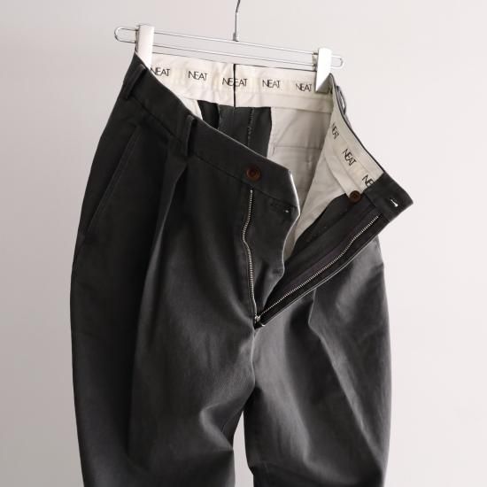 NEAT Chino ブラック　48 neat | neat chino black – stuf|f-official