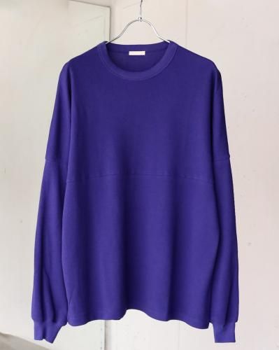 トップス ULTERIOR C/CASH HONEYCOMB FOOTBALL TEE 4 ULTERIOR C/CASH HONEYCOMB FOOTBALL TEE - ROYAL PURPLE - PURAS