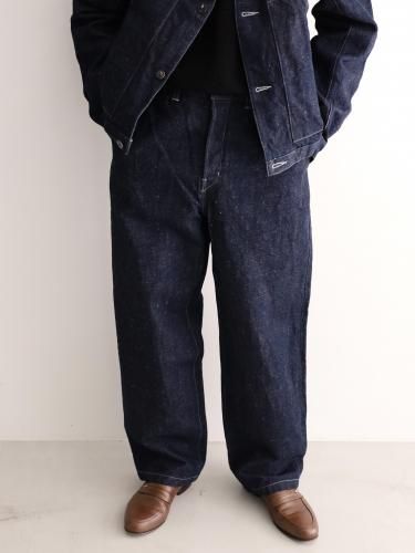 MITTAN OC大麻デニムパンツ - 紺 - PURAS