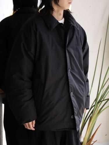yokosakamoto/downjacket/ブラック YOKO SAKAMOTO ヨーコサカモト DOWN BIG JACKET [BLACK]YS
