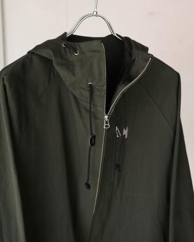 ジャケット・アウター yoko sakamoto 24ss 3L hood jacket olive YOKO SAKAMOTO HOODED JACKET - OLIVE - PURAS