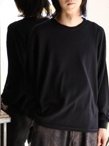 ULTERIOR SUPER FINE WOOL COTTON CUT-OFF P/O - BLACK - PURAS