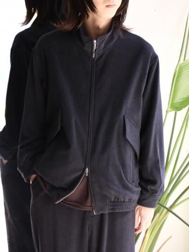ULTERIOR BRUSHED SOFT FLANNEL ZIP UP JKT - CHARCOAL - PURAS