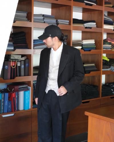 NEAT Luxury Moleskin Paul Jacket - BLACK - PURAS