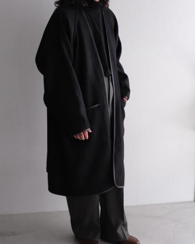 ANTOS REVERSIBLE LINER COAT - BLACK - PURAS