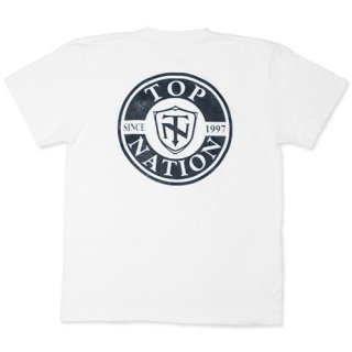  TOPNATION<br> BACK SINCE97 T-SHIRT <br>(WHITE)
