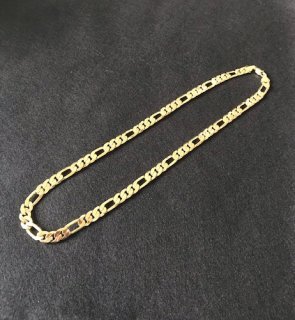 HOLLOW FIGARO CHAIN (10mm) 