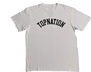  TOPNATION<br>ARCH T-SHIRT<br>(WHITE)
