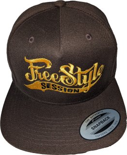 FREESTYLE SESSION <br>SNAPBACK <br>(BROWN)