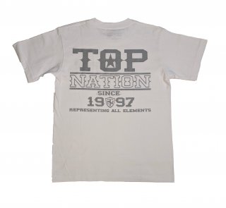 <img class='new_mark_img1' src='https://img.shop-pro.jp/img/new/icons1.gif' style='border:none;display:inline;margin:0px;padding:0px;width:auto;' />TOPNATION <br>TOP T-SHIRT<br>(WHITE)