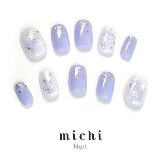 冬ネイルには雪の結晶がマスト♪季節感あふれる冬ネイルを