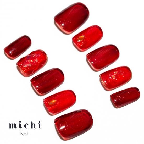 ネイルチップ #116 レッド グレー 天然石 キルティング 宝石ネイル ネイルチップ #116 レッド グレー 天然石 キルティング 宝石ネイル