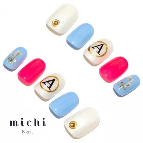 サイズオーダー無料♡031ネイルチップ♡匿名配送料込♡イニシャルネイル 2c16de5fca7b7a70514cf259a4af53