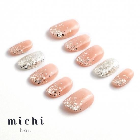 パープル　乳白色　ミルキー　ラメ　ネイルチップ　スキニー　揺れるチャーム パープル 乳白色 ミルキー ラメ ネイルチップ スキニー 揺れる