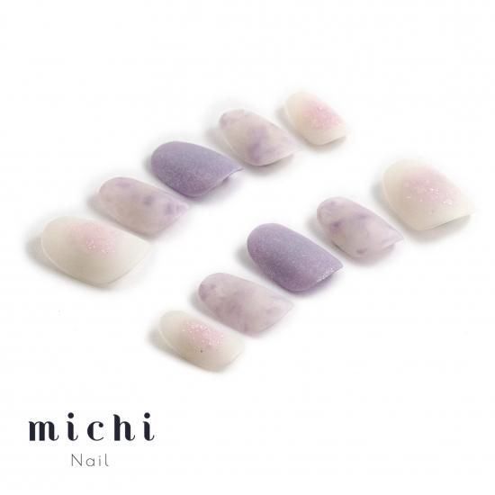 くすみパープル塗りかけネイルチップ くすみパープル塗りかけネイルチップ f5bb694ab4f65132f863793b0cb70c