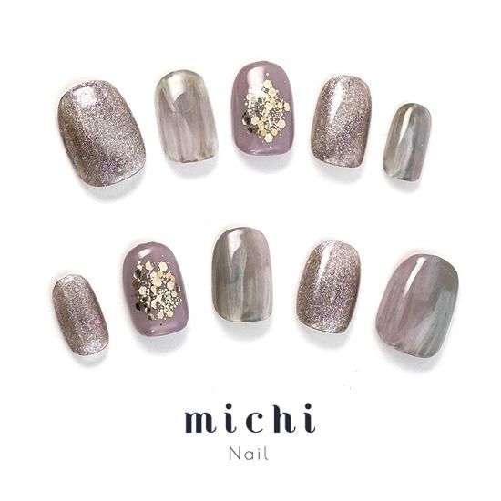 大人のミルキーウェイネイル- ネイルチップ専門店ミチネイル