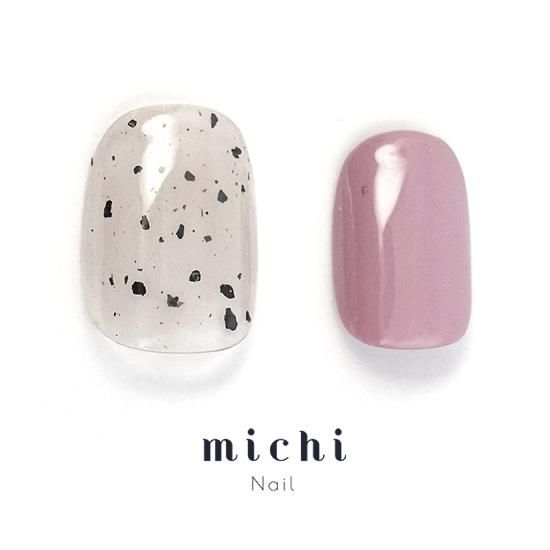 ダルメシアンピンク ネイルチップ ピンクのガーリーダルメシアンネイル- ネイルチップ(つけ爪)専門