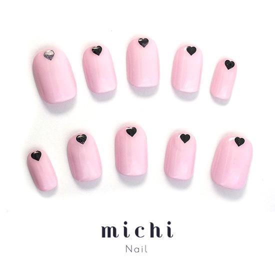 ハートネイル　ネイルチップ　お名前　ひらがなカタカナ対応❤︎ ハートネイル ネイルチップ お名前 ひらがなカタカナ対応︎