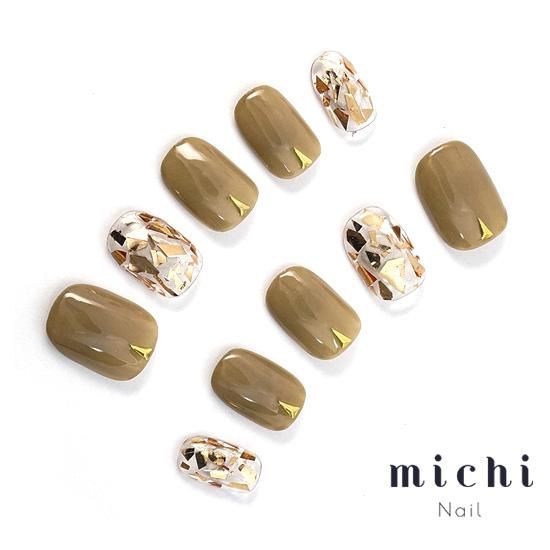 カフェ × ナッツ ネイルチップ カフェ × ナッツ ネイルチップ