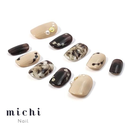 カフェオレネイル- ネイルチップ専門店ミチネイル