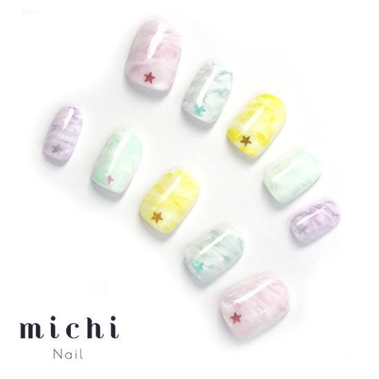 マーブルデザイン ネイルチップ 12色セット 0_a6b4f37c0fd5ee971a7a4956ccea