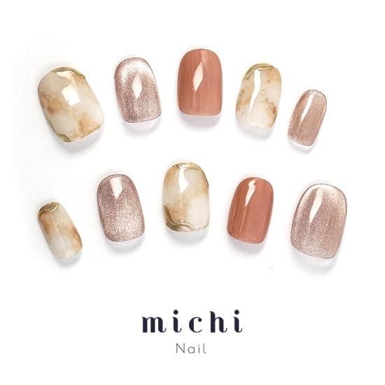 上品ニュアンスネイル- ネイルチップ専門店ミチネイル