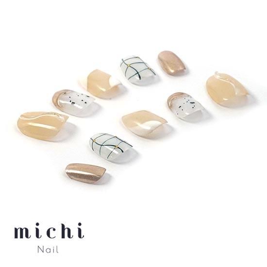 ☑︎ 海ｙｕｂｉｓａｋｉ　ネイルチップ　韓国　オーダー　ニュアンスネイル　個性派 ☑︎ 菫yubisaki ネイルチップ 韓国 オーダー ニュアンス