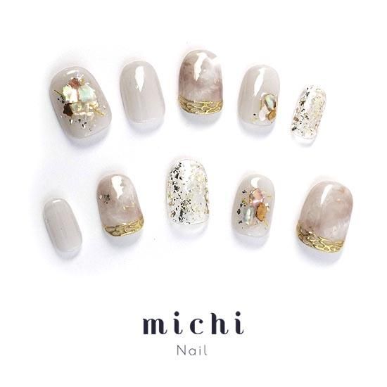 グレージュ ニュアンス♡ネイルチップ グレージュニュアンスネイル- ネイルチップ専門店ミチネイル