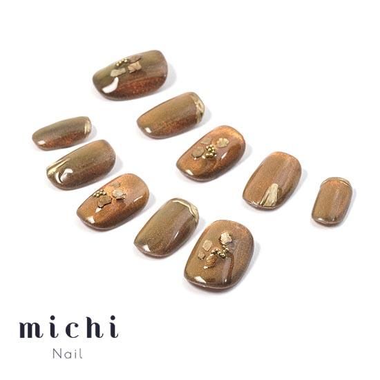 オータムマグネット紅葉ネイル- ネイルチップ専門店ミチネイル