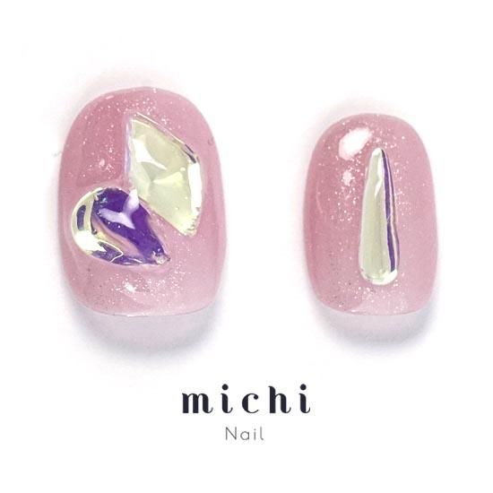 ちゅるりん大人なワンホンネイル- ネイルチップ専門店ミチネイル