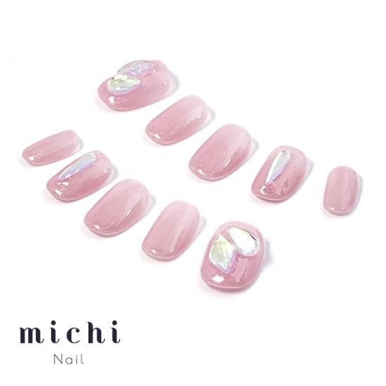 ちゅるりん大人なワンホンネイル- ネイルチップ専門店ミチネイル