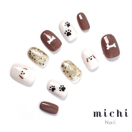 わんちゃんネイル- ネイルチップ専門店ミチネイル