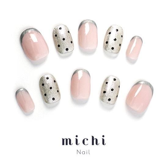 ドットラインフレンチネイル- ネイルチップ専門店ミチネイル
