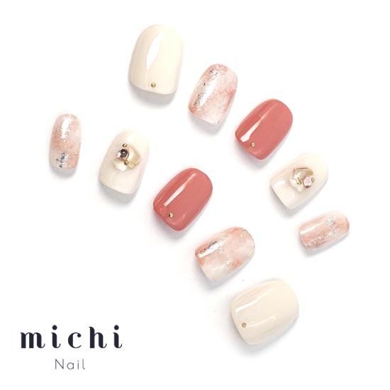 ネイルチップ テラコッタ ニュアンス ちゅるん うるうる ネイルチップオーダー ネイルチップ テラコッタ ニュアンス ちゅるん うるうる ネイル