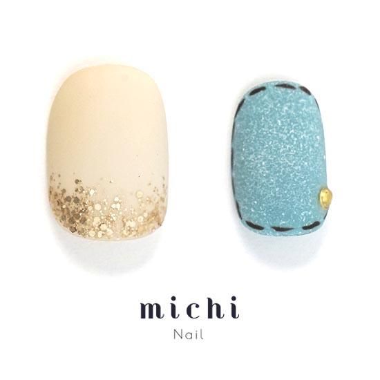 デニムネイル ナチュラルデニムネイル- ネイルチップ専門店ミチネイル