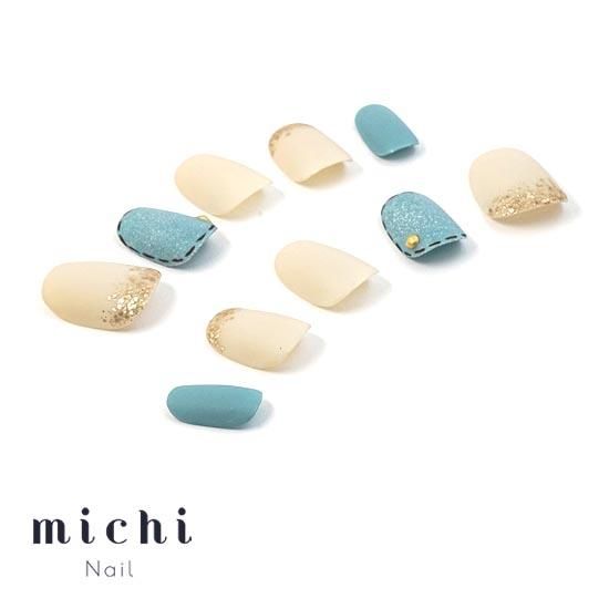 ナチュラルデニムネイル- ネイルチップ専門店ミチネイル