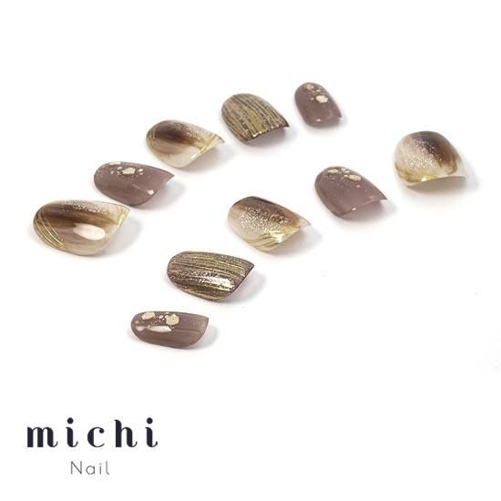 チェスナットブラウンネイル- ネイルチップ専門店ミチネイル