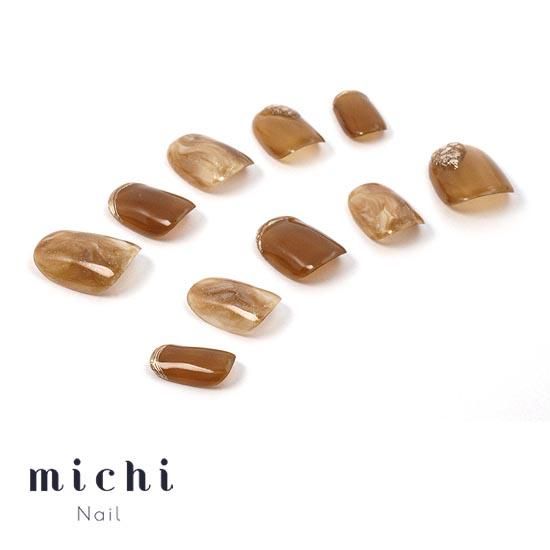 キャメルカラーのニュアンスネイル- ネイルチップ専門店ミチネイル キャメルカラーのニュアンスネイル- ネイルチップ専門店ミチネイル