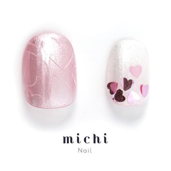 ネイルチップオーダー ミラーネイル ハートネイル ブラック×ミラーネイル×ハート🖤 #ネイルチップ #ネイルチップ