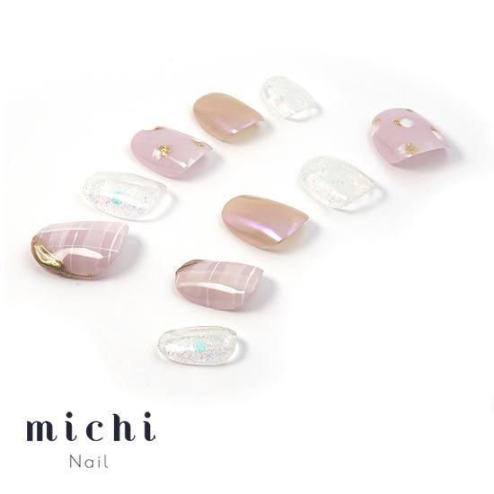 オーロラチェックネイル- ネイルチップ専門店ミチネイル