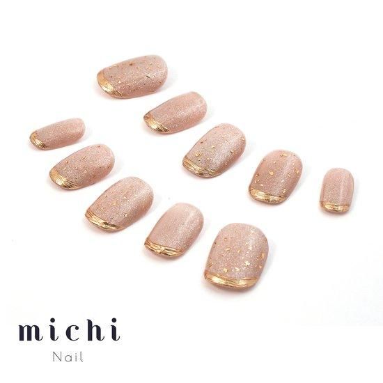 ミラーフレンチ×マグネット♡ネイルチップ 再販③】ネイルチップ #76 マグネット キラキラ ホワイト