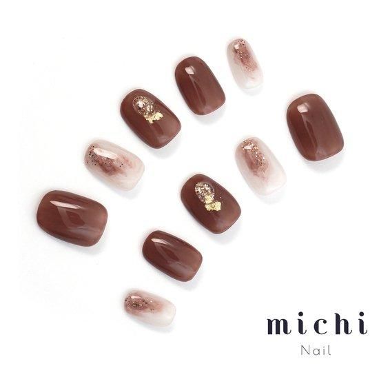 3color ニュアンス ネイルチップ No.54》くすみカラー サンド ニュアンスネイル ネイルチップ