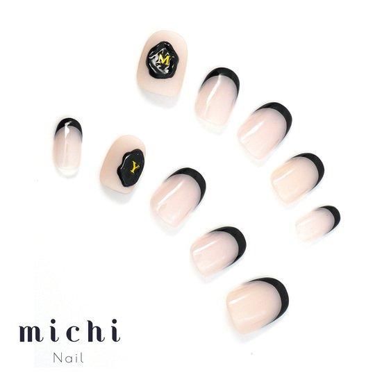 イニシャルシーリングスタンプネイル- ネイルチップ専門店ミチネイル