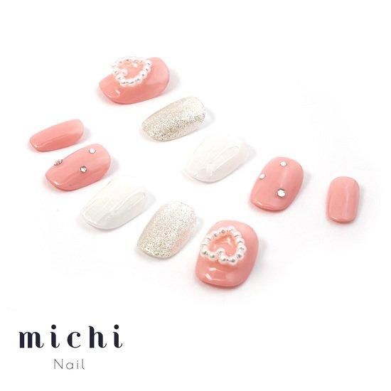 ハートネイル　韓国　アイドル　お名前ネイル　ネイルチップ　オーダー b49ea1cef2009ed33902360a4ba702