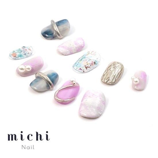 ねるねいる Amaily ネイルシール No.8-23 くねくねライン (G) | Nail Labo
