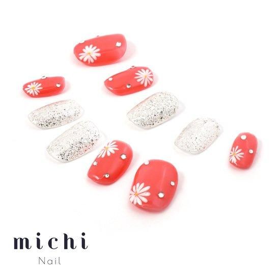 シャインフラワーネイル- ネイルチップ専門店ミチネイル