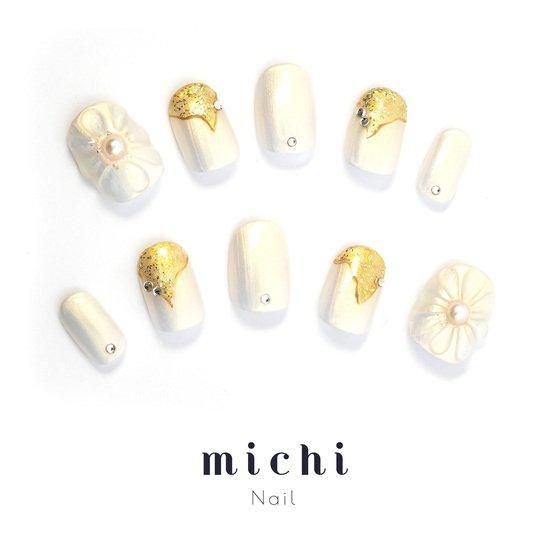 【サイズオーダー用】ぷっくりフラワーネイルチップ 　ネイルチップ 水彩ネイル⧉ぷっくりフラワーネイル⧉ラベンダーネイル【サイズ