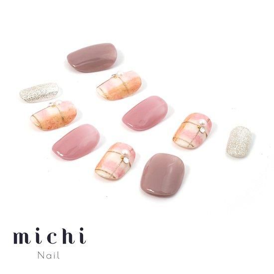 まちゃ ホワイトチェック チークネイルチップ まちゃ ホワイトチェック チークネイルチップ イエローチェック