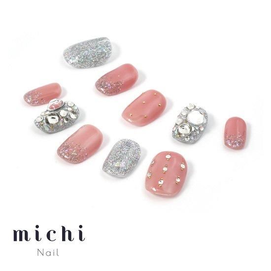 フラッシュビジューネイル- ネイルチップ専門店ミチネイル