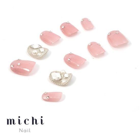 キラキラ埋めつくしネイル- ネイルチップ専門店ミチネイル